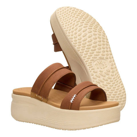 Hey Dude Austin Slide Classic Cognac