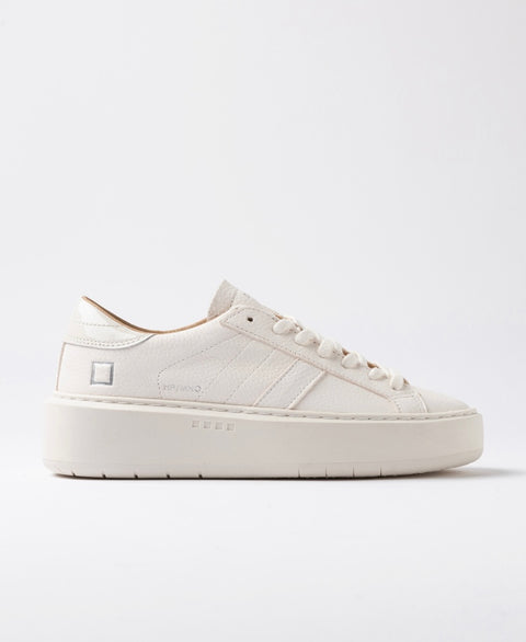 D.a.t.e. Hill Low Platform Mono Milk