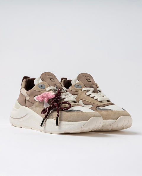 D.a.t.e. Fuga Linen White-Beige