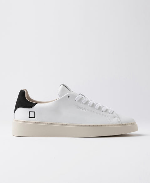 D.a.t.e. Levante Calf White-Black