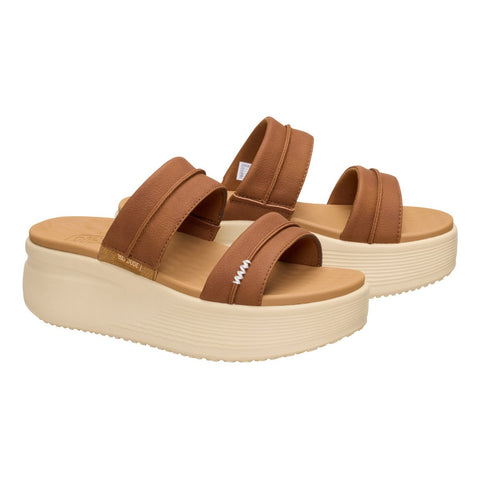 Hey Dude Austin Slide Classic Cognac