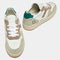 D.a.t.e. Court 2.0 Vintage Calf White-Green