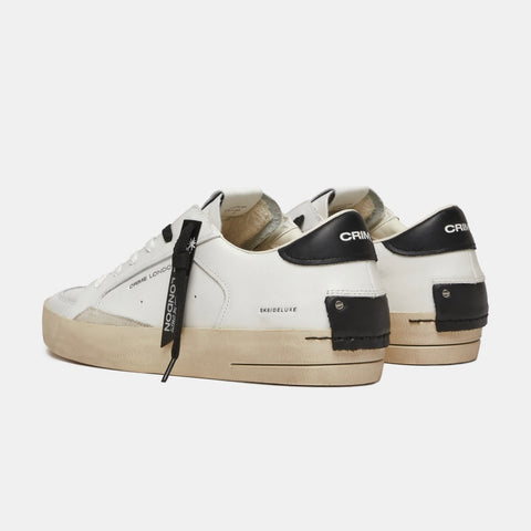 Crime London Sk8 Deluxe All White-Black