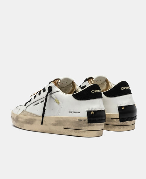 Crime London Sk8 Deluxe Wedge Satin Spell