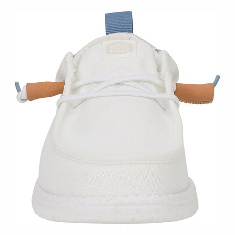 Hey Dude Wally Craft Linen White/Stone Grey