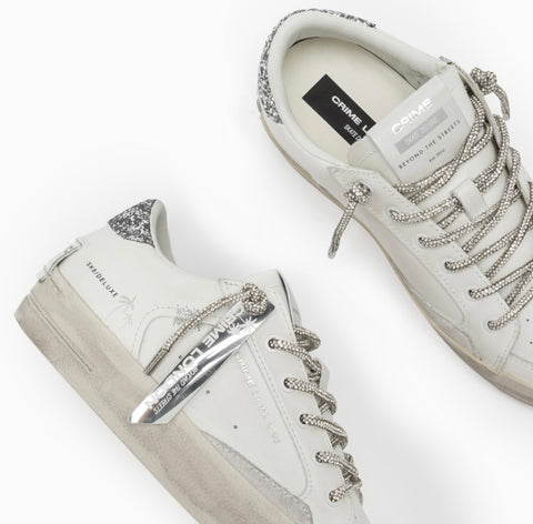 Crime London Sk8 Deluxe Wedge Always Shining