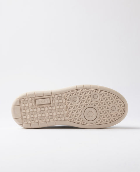 D.a.t.e. Hill Low Platform Calf White-Laminated