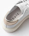 D.a.t.e. Hill Low Platform Calf White-Laminated
