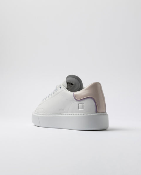 D.a.t.e. Sfera Calf White-Rose