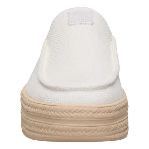 Hey Dude Austin Lift Espadrille Woven Egret