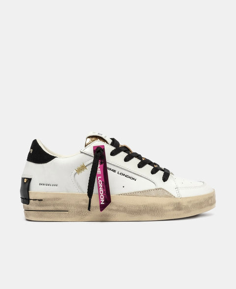 Crime London Sk8 Deluxe Wedge Satin Spell