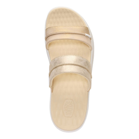 Hey Dude Austin Slide Classic Champagne Metallic