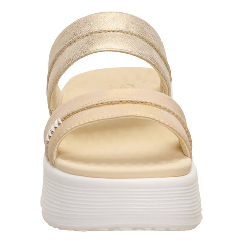 Hey Dude Austin Slide Classic Champagne Metallic