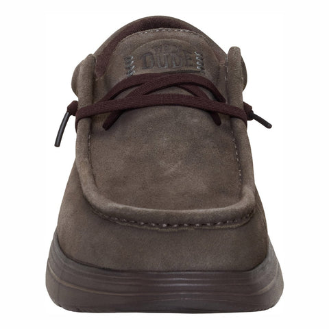 Hey Dude Wally Comf Suede Brown