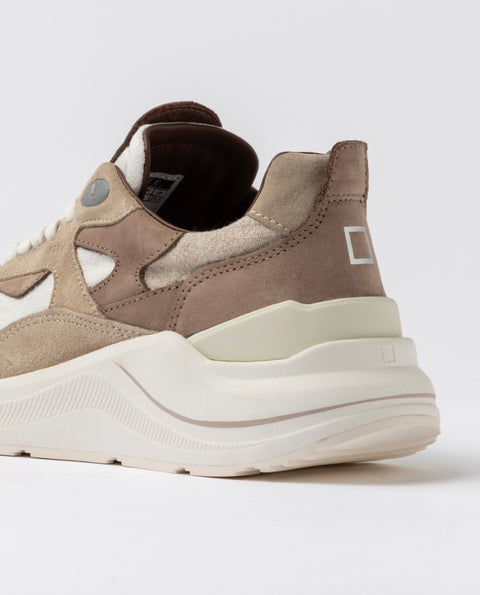 D.a.t.e. Fuga Linen White-Beige