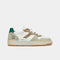 D.a.t.e. Court 2.0 Vintage Calf White-Green