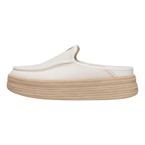 Hey Dude Austin Lift Espadrille Woven Egret