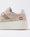 D.a.t.e. Court Platform Hairy Beige