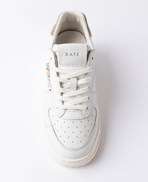 D.a.t.e. Torneo Pure Studs White