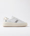 D.a.t.e. Hill Low Platform Calf White-Laminated