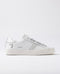 D.a.t.e. Hill Low Calf White-Silver