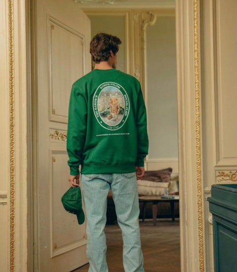 Baron Filou Pullover CXLVI Forest Green