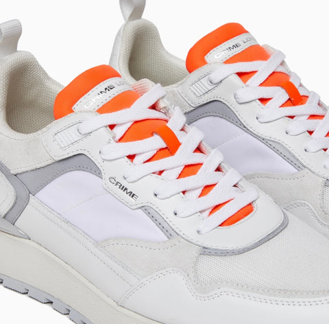 Crime London Lunar White-Vivid Orange