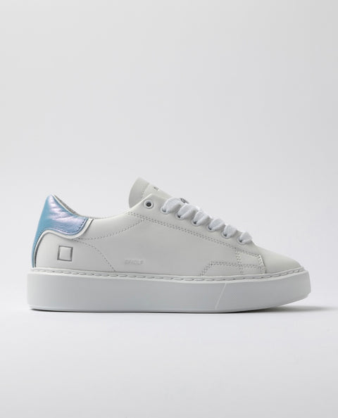 D.a.t.e. Sfera Calf White-Sky