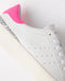 D.a.t.e. Sonica Calf White-Fuxia