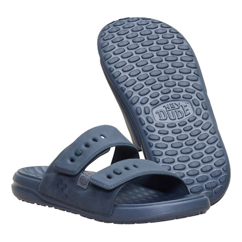 Hey Dude Wave 2 Strap Slide Classic Turbulence Grey
