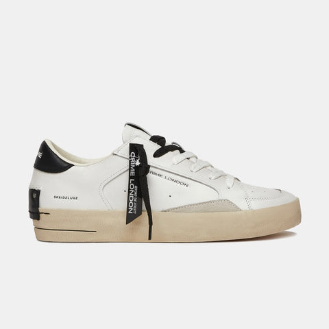 Crime London Sk8 Deluxe All White-Black