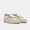 D.a.t.e. Court 2.0 Vintage Calf White-Green