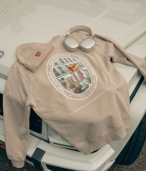 Baron Filou Pullover CL Sand Brown