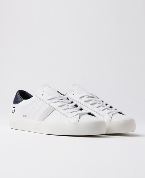 D.a.t.e. Hill Low Calf White-Blue