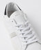 D.a.t.e. Hill Low Calf White-Black