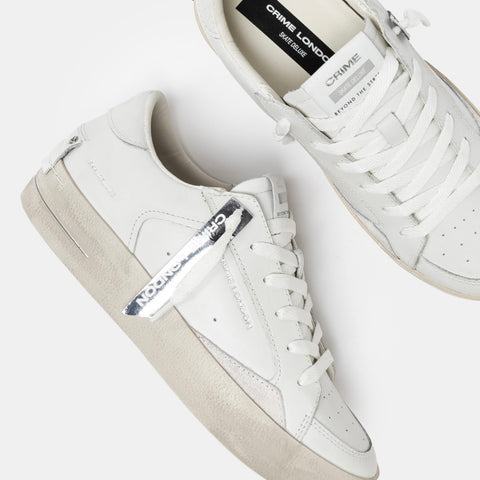 Crime London Sk8 Deluxe All White