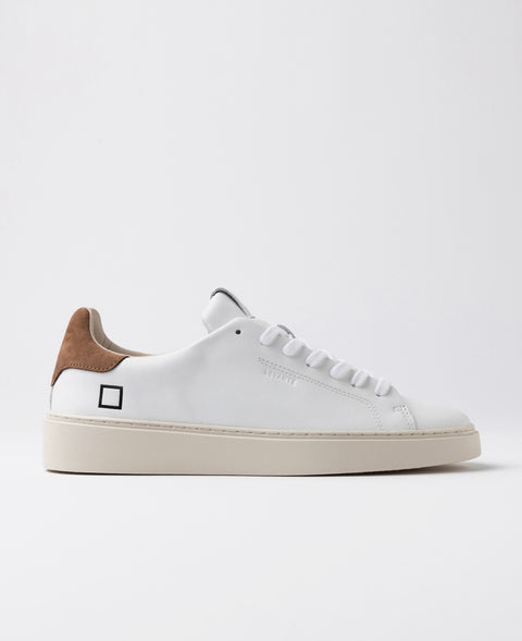 D.a.t.e. Levante Calf White-Brown
