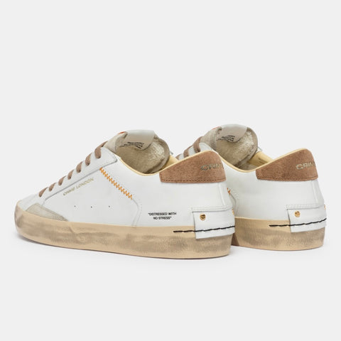 Crime London Distressed Saddle Brown