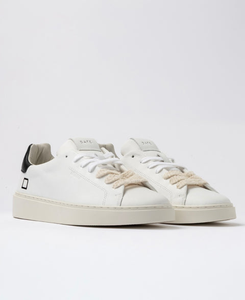 D.a.t.e. Levante Calf White-Black