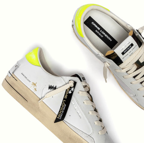 Crime London Sk8 Deluxe Camo Yellow